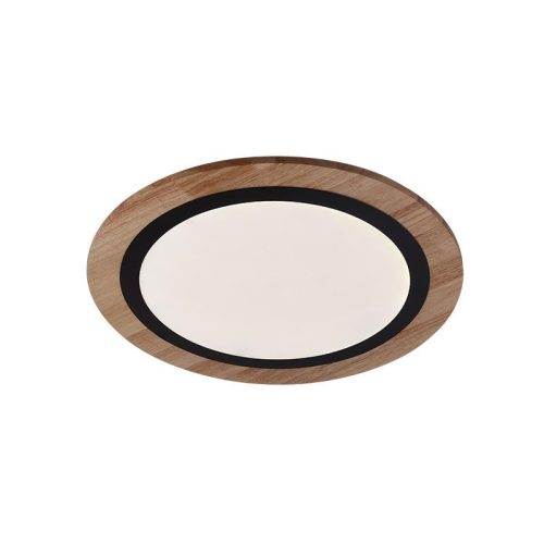 LED design mennyezeti lámpa 25W, 1900lm, 3000K-6500K, RF 2,4GHz vezérlés, IP20, Ø480x60mm - J1352/BW