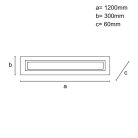 LED világítás + vezérlés 55W - J1353/BW