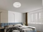 LED design mennyezeti lámpa 55W, 3600lm, 3000K-6500K, RF 2,4GHz vezérlés, IP20, 1200x300x60mm - J135