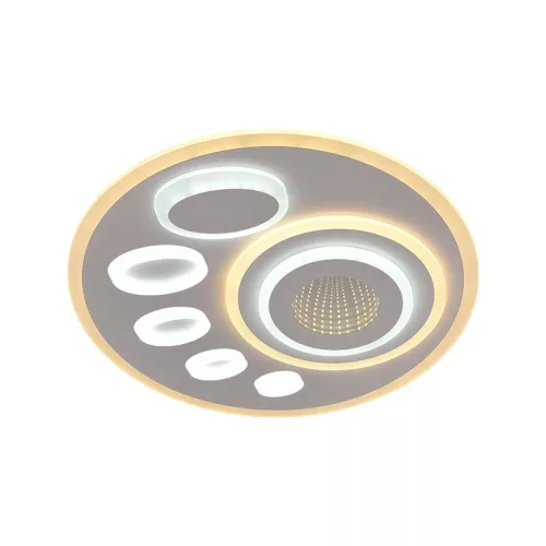 LED design mennyezeti lámpa 55W, 3600lm, 3000K-6500K, RF 2,4GHz vezérlés, IP20, 1200x300x60mm - J135