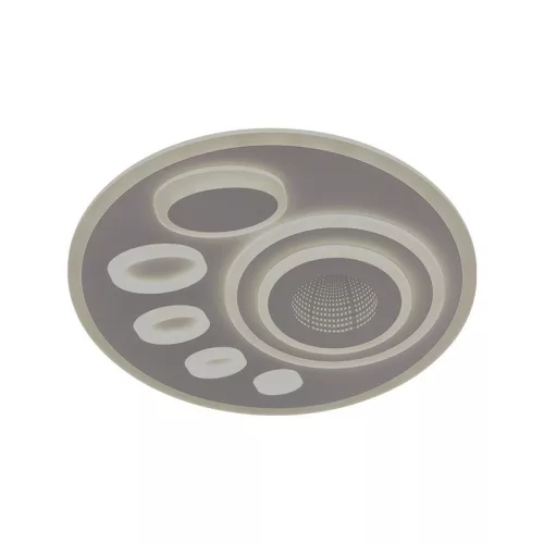 LED design mennyezeti lámpa 55W, 3600lm, 3000K-6500K, RF 2,4GHz vezérlés, IP20, 1200x300x60mm - J135