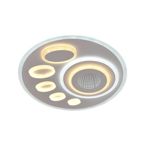LED design mennyezeti lámpa 55W, 3600lm, 3000K-6500K, RF 2,4GHz vezérlés, IP20, 1200x300x60mm - J135