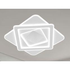   LED design mennyezeti lámpa 95W, 7400lm, 3000K-6500K, RF 2,4GHz vezérlés, IP20, Ø480x60mm - J1355/W