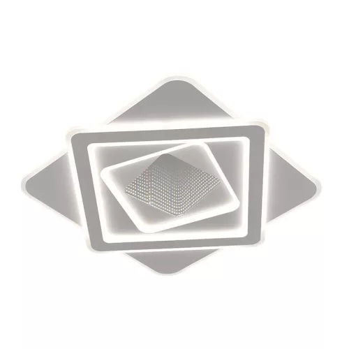 LED design mennyezeti lámpa 95W, 7400lm, 3000K-6500K, RF 2,4GHz vezérlés, IP20, Ø480x60mm - J1355/W