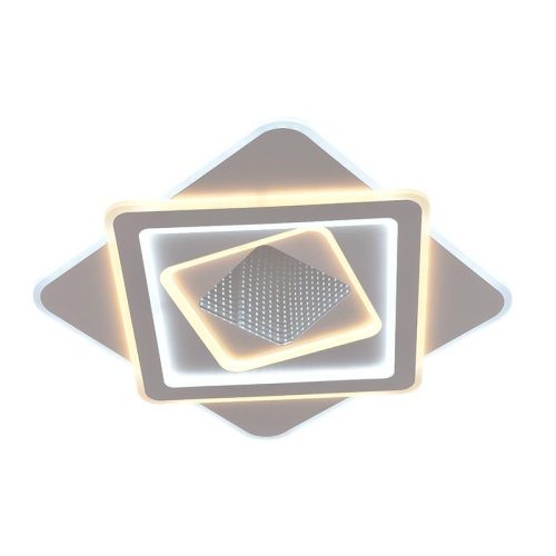 LED design mennyezeti lámpa 95W, 7400lm, 3000K-6500K, RF 2,4GHz vezérlés, IP20, Ø480x60mm - J1355/W