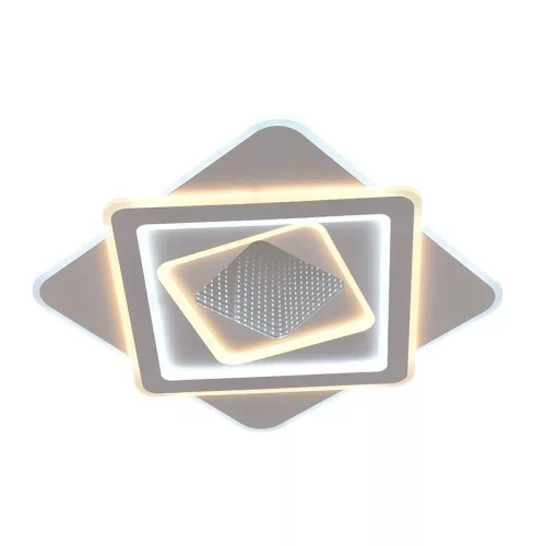 LED design mennyezeti lámpa 95W, 7400lm, 3000K-6500K, RF 2,4GHz vezérlés, IP20, Ø480x60mm - J1355/W