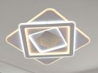 LED design mennyezeti lámpa 95W, 7400lm, 3000K-6500K, RF 2,4GHz vezérlés, IP20, Ø480x60mm - J1355/W