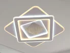 LED design mennyezeti lámpa 95W, 7400lm, 3000K-6500K, RF 2,4GHz vezérlés, IP20, Ø480x60mm - J1355/W