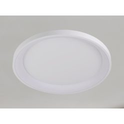   LED design mennyezeti lámpa 40W, 3000lm, 3000K-6500K, RF 2,4GHz vezérlés, IP20, Ø499x60mm - J1356/W