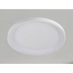   LED design mennyezeti lámpa 40W, 3000lm, 3000K-6500K, RF 2,4GHz vezérlés, IP20, Ø499x60mm - J1356/W