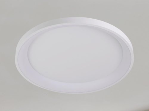 LED design mennyezeti lámpa 40W, 3000lm, 3000K-6500K, RF 2,4GHz vezérlés, IP20, Ø499x60mm - J1356/W