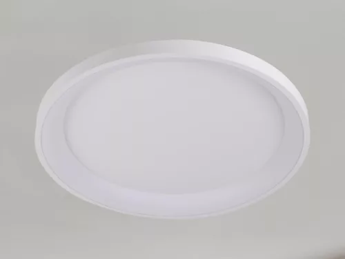 LED design mennyezeti lámpa 40W, 3000lm, 3000K-6500K, RF 2,4GHz vezérlés, IP20, Ø499x60mm - J1356/W