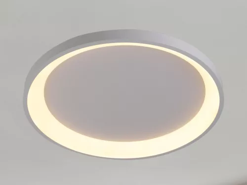 LED design mennyezeti lámpa 40W, 3000lm, 3000K-6500K, RF 2,4GHz vezérlés, IP20, Ø499x60mm - J1356/W