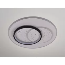   LED dizájn mennyezeti lámpa 85W, 3000–6500K, Ø480mm - J1358/W