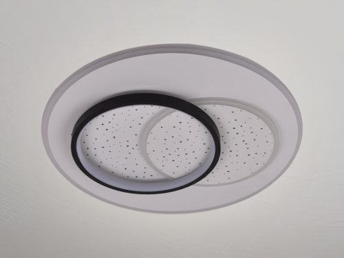 LED dizájn mennyezeti lámpa 85W, 3000–6500K, Ø480mm - J1358/W