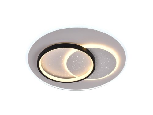 LED dizájn mennyezeti lámpa 85W, 3000–6500K, Ø480mm - J1358/W