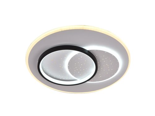 LED dizájn mennyezeti lámpa 85W, 3000–6500K, Ø480mm - J1358/W