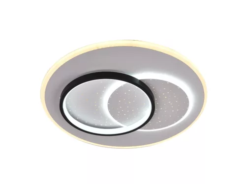 LED dizájn mennyezeti lámpa 85W, 3000–6500K, Ø480mm - J1358/W