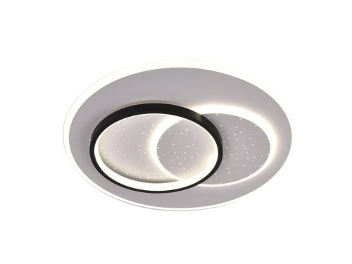 LED dizájn mennyezeti lámpa 85W, 3000–6500K, Ø480mm - J1358/W