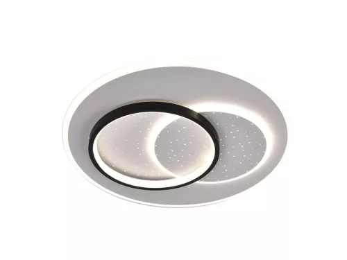 LED dizájn mennyezeti lámpa 85W, 3000–6500K, Ø480mm - J1358/W