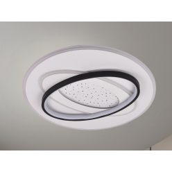   LED dizájn mennyezeti lámpa 90W, 3000–6500K, Ø480mm - J1359/W