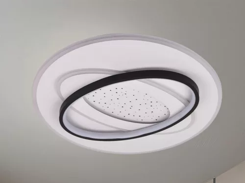 LED dizájn mennyezeti lámpa 90W, 3000–6500K, Ø480mm - J1359/W