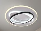 LED dizájn mennyezeti lámpa 90W, 3000–6500K, Ø480mm - J1359/W