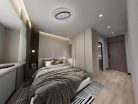 LED dizájn mennyezeti lámpa 90W, 3000–6500K, Ø480mm - J1359/W