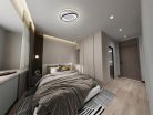 LED dizájn mennyezeti lámpa 90W, 3000–6500K, Ø480mm - J1359/W