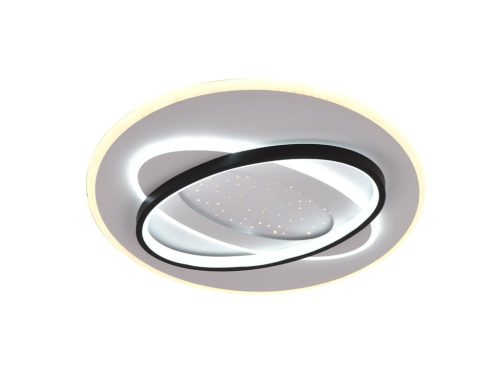 LED dizájn mennyezeti lámpa 90W, 3000–6500K, Ø480mm - J1359/W