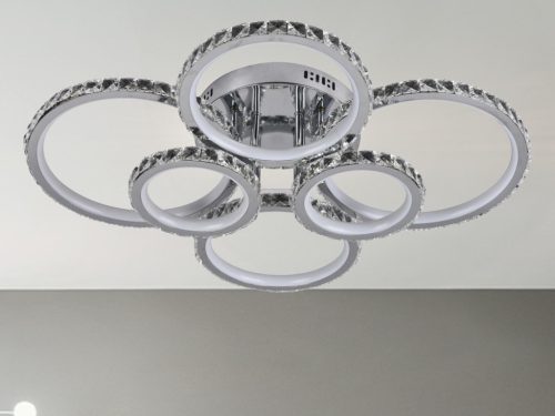 LED Design mennyezeti lámpa 205W, 17500 lm, 3000K–6500K, 800x650x120 mm - J2301/CH