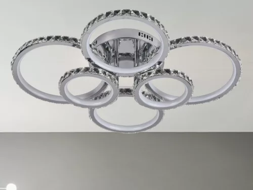 LED Design mennyezeti lámpa 205W, 17500 lm, 3000K–6500K, 800x650x120 mm - J2301/CH