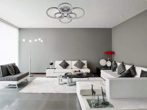 LED Design mennyezeti lámpa 205W, 17500 lm, 3000K–6500K, 800x650x120 mm - J2301/CH