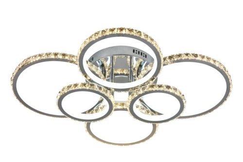 LED Design mennyezeti lámpa 205W, 17500 lm, 3000K–6500K, 800x650x120 mm - J2301/CH
