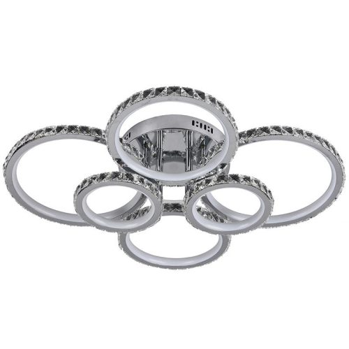 LED Design mennyezeti lámpa 205W, 17500 lm, 3000K–6500K, 800x650x120 mm - J2301/CH
