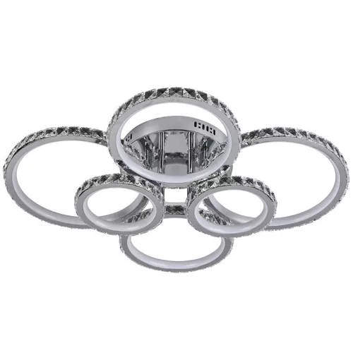 LED Design mennyezeti lámpa 205W, 17500 lm, 3000K–6500K, 800x650x120 mm - J2301/CH