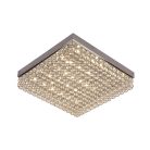 LED mennyezeti lámpa, 55W, 2800 lm, 3000K–6500K állítható, IP20, fém/akril 400x400x60 mm - J2305/CH