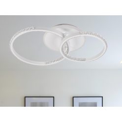   LED Design mennyezeti lámpa 55W, 4900 lm, 3000K–6500K, 540x350x120 mm - J3302/W
