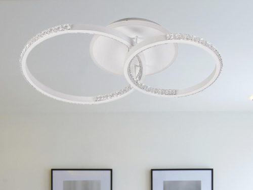LED Design mennyezeti lámpa 55W, 4900 lm, 3000K–6500K, 540x350x120 mm - J3302/W