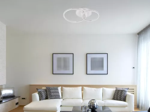 LED Design mennyezeti lámpa 55W, 4900 lm, 3000K–6500K, 540x350x120 mm - J3302/W