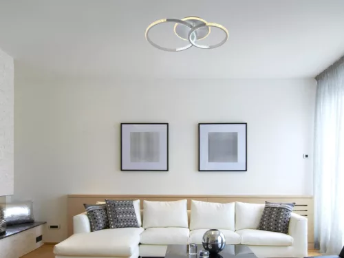 LED Design mennyezeti lámpa 55W, 4900 lm, 3000K–6500K, 540x350x120 mm - J3302/W