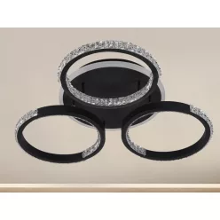   LED Design mennyezeti lámpa 60W, 5200 lm, 3000K–6500K, 450x450x90 mm - J3303/B