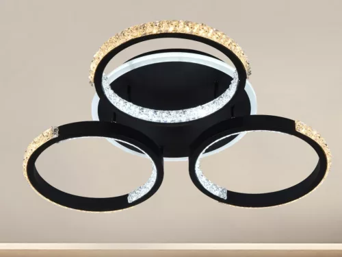 LED Design mennyezeti lámpa 60W, 5200 lm, 3000K–6500K, 450x450x90 mm - J3303/B