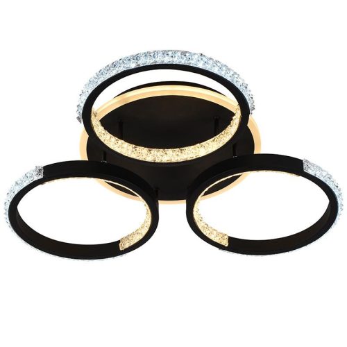 LED Design mennyezeti lámpa 60W, 5200 lm, 3000K–6500K, 450x450x90 mm - J3303/B