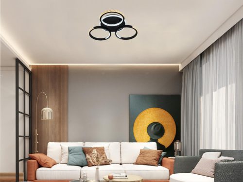 LED Design mennyezeti lámpa 60W, 5200 lm, 3000K–6500K, 450x450x90 mm - J3303/B