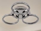 LED Design mennyezeti lámpa 60W, 5200 lm, 3000K–6500K, 450x450x90 mm - J3303/CH