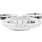 LED Design mennyezeti lámpa 60W, 5200 lm, 3000K–6500K, 450x450x90 mm - J3303/CH