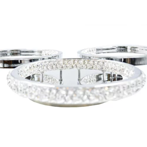 LED Design mennyezeti lámpa 60W, 5200 lm, 3000K–6500K, 450x450x90 mm - J3303/CH