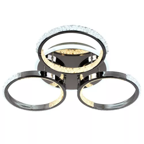 LED Design mennyezeti lámpa 60W, 5200 lm, 3000K–6500K, 450x450x90 mm - J3303/CH