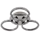 LED Design mennyezeti lámpa 60W, 5200 lm, 3000K–6500K, 450x450x90 mm - J3303/CH